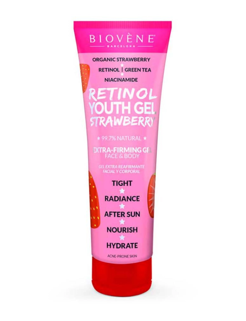 Biovenè - Retinol Youth  Gel Strawberry Extra-Firming Face & Corpo 200 Ml