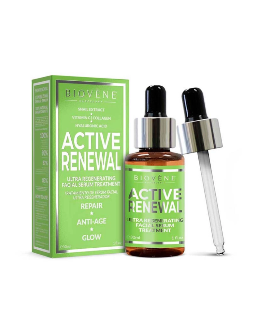 Biovenè - Active Renewal Ultra Regenerating Facial Serum Treatment 30 Ml
