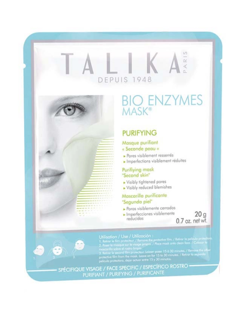 TALIKA - Máscara Purificante Bio Enzymes 20Gr