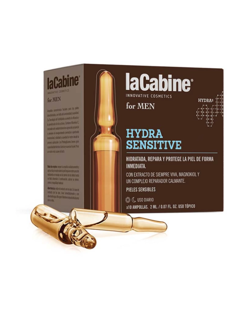 La Cabine - Ampolas Hydra Sensitive La Cabine For Men 10x2Ml 