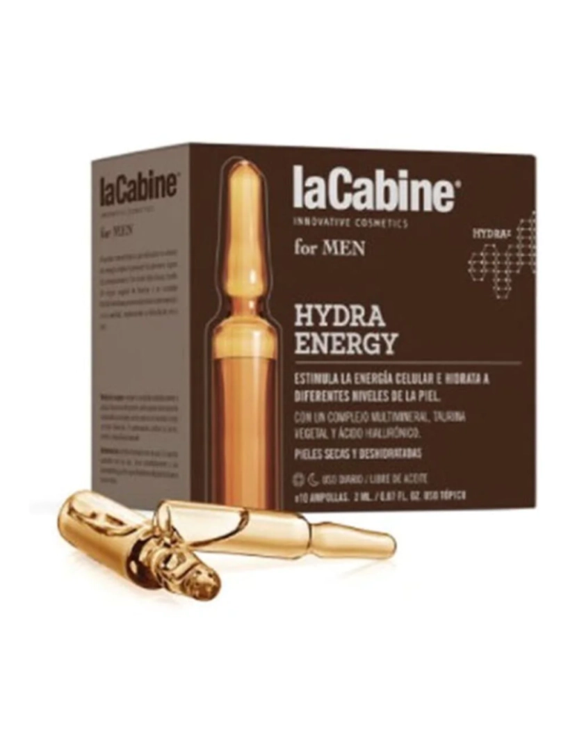 Lacabine - Ampolas Hydra Energy La Cabine For Men 10x2Ml