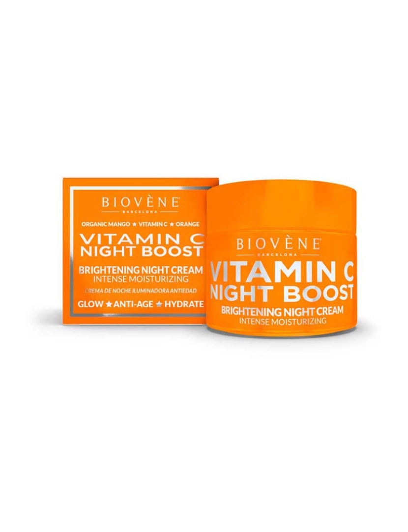 Biovenè - Vitamin C Night Boost Brightening Night Creme Intense Moisturizing 50 Ml