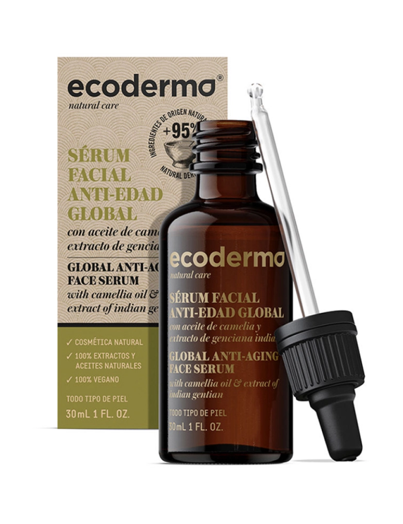 Ecoderma - Sérum Facial Anti-Idade Global 30 Ml