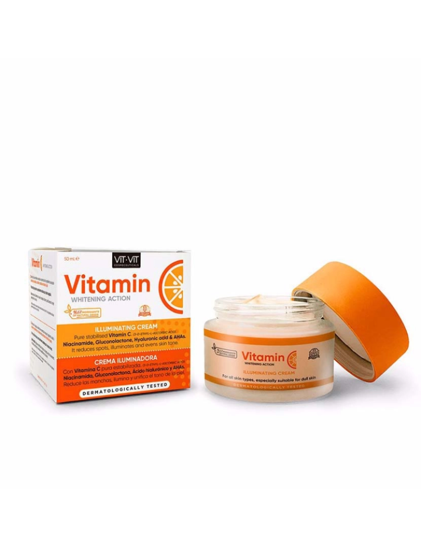 Diet Esthetic -  Vitamina C - Creme clareador de pele 50Ml