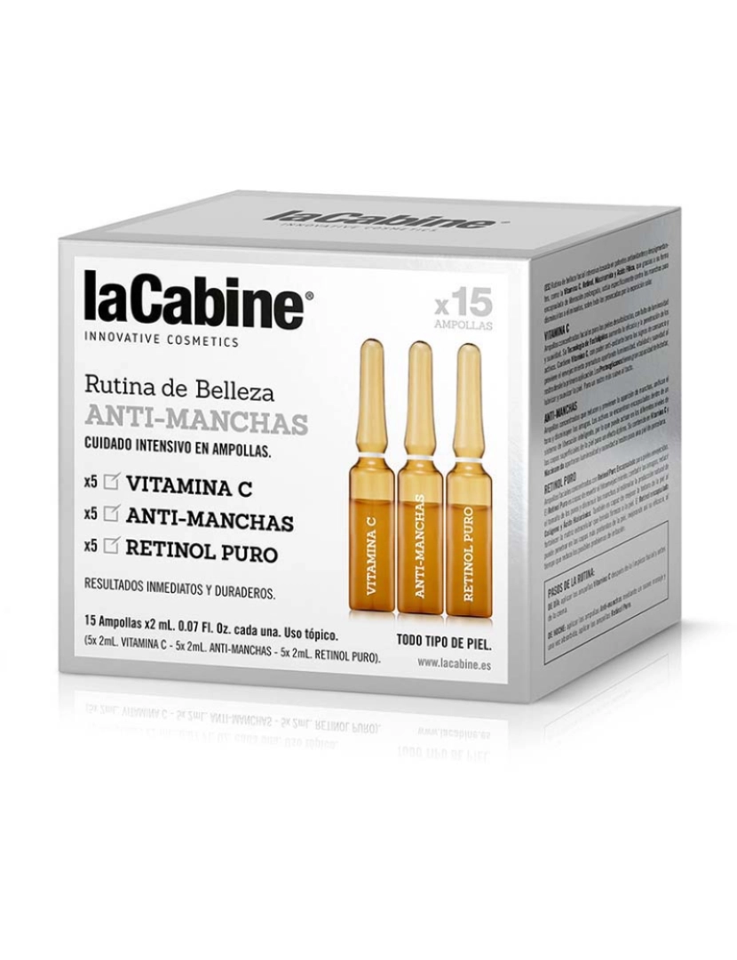 La Cabine - Ampolas Tratamento Antimanchas 15 x 2Ml