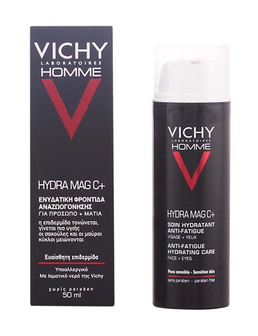 Vichy - Hydra Mag C+ Rosto e Olhos Homme 50Ml