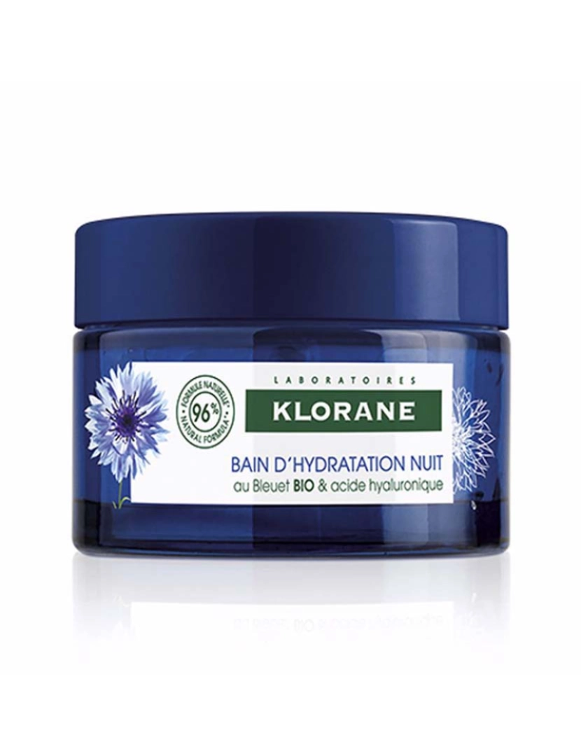 Klorane - Banho De Noite Hidratante Cornflower Bio & Hyluronic Acid 50 Ml