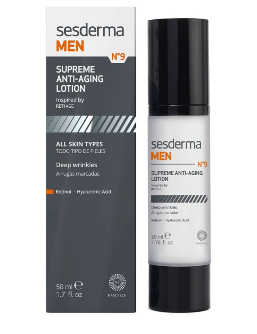 Sesderma - Loção Facial Anti Envelhecimento Men 50Ml