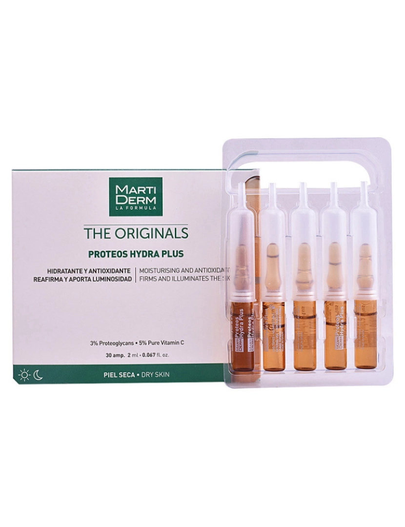 foto 1 de Ampolas The Originals Proteos Hydra Plus 30 X 2Ml