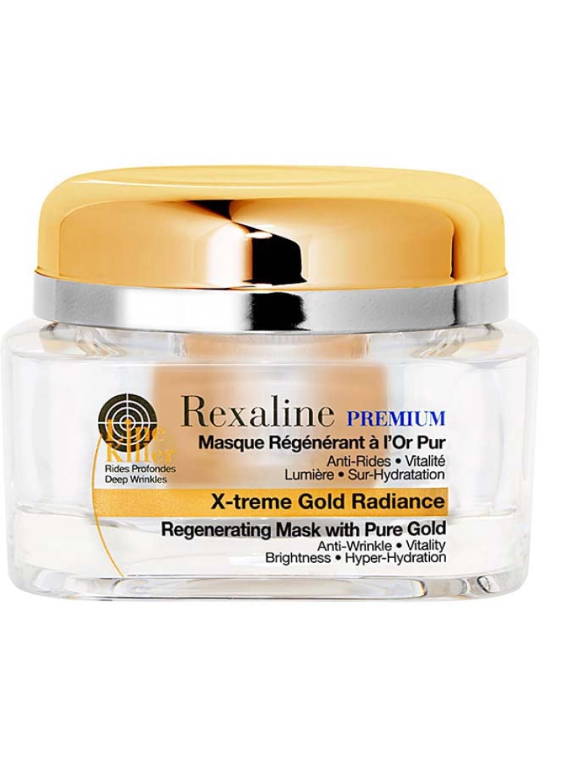Rexaline - Máscara Regeneradora Pure Gold Premium Line-Killer X-Treme 50Ml