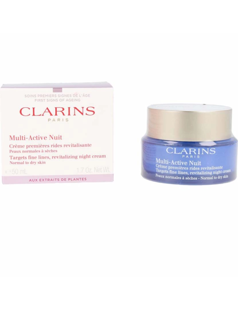 Clarins - Creme de Noite Multi-Active Confort Pele Seca 54 Ml