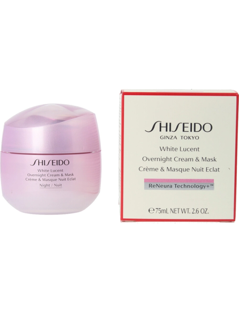 Shiseido - Creme & Máscara Noturnos White Lucent 75Ml