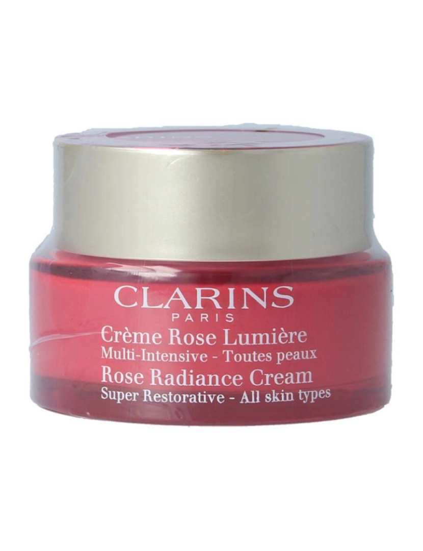Clarins - Creme Rosa Claro Todo Tipo de Peles Multi-Intensive 50Ml