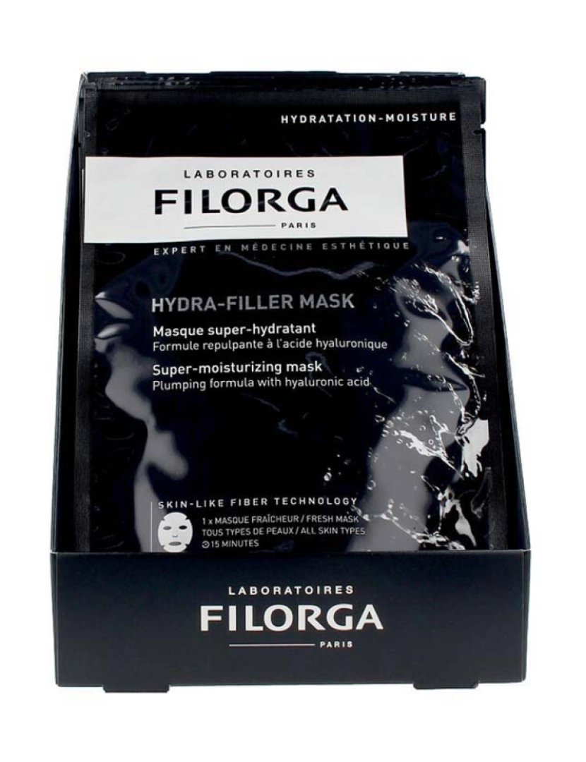 Laboratoires Filorga - Máscara Super Hidratante Hydra-Filler 12Uds