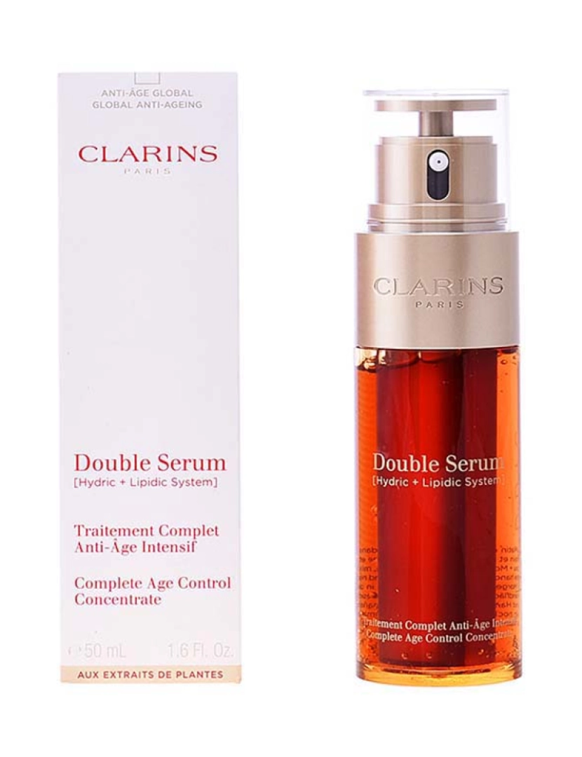 Clarins - Double Serum Traitement Complet Anti-Âge Intensif 50 Ml