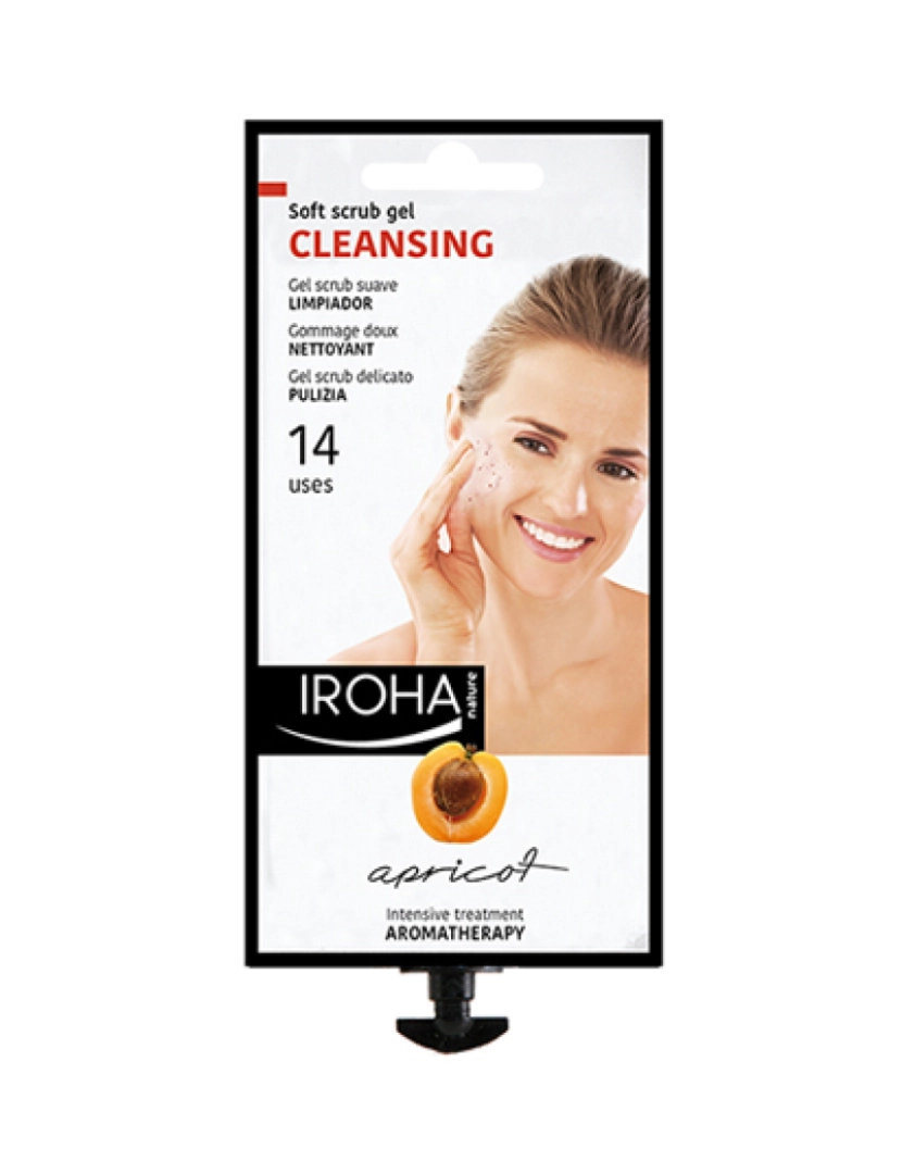 Iroha - Soft Scrub Gel Cleansing Apricot 14 Uses