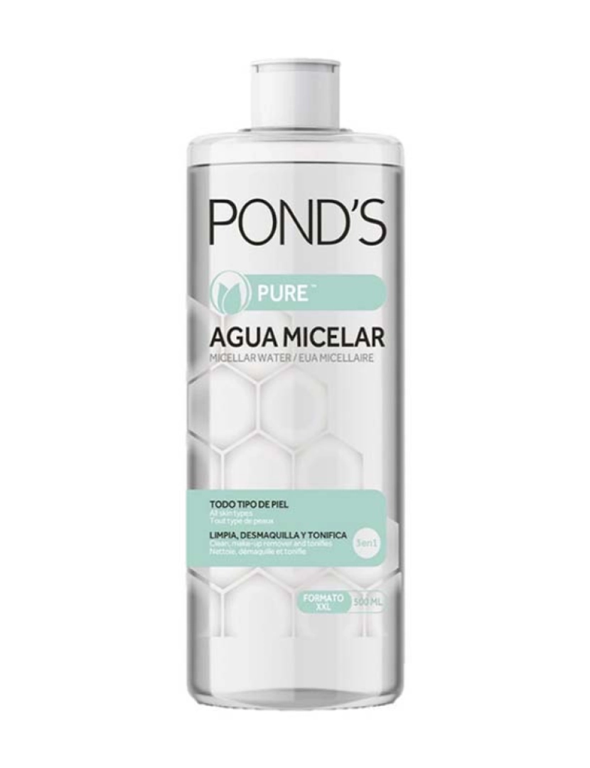 Pond'S - Pure Agua Micelar 3En1 500 Ml