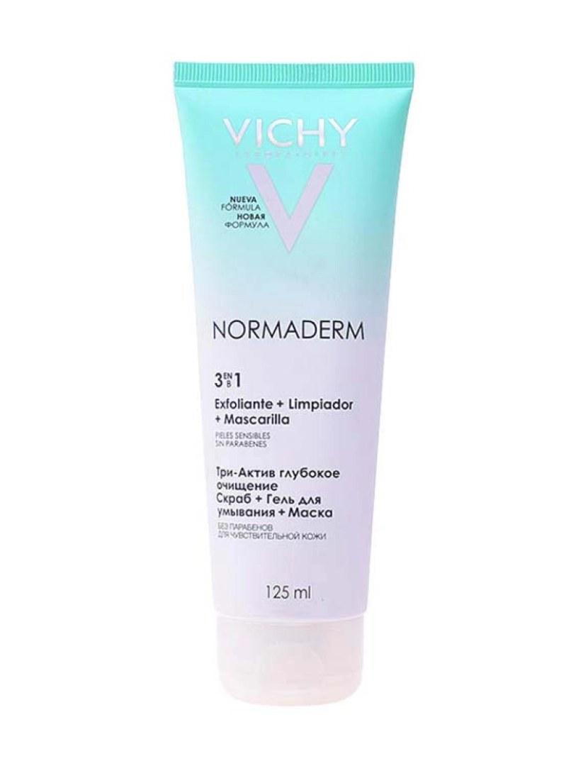 Vichy - Máscara Esfoliante de Limpeza Normaderm 3-In-1 125Ml