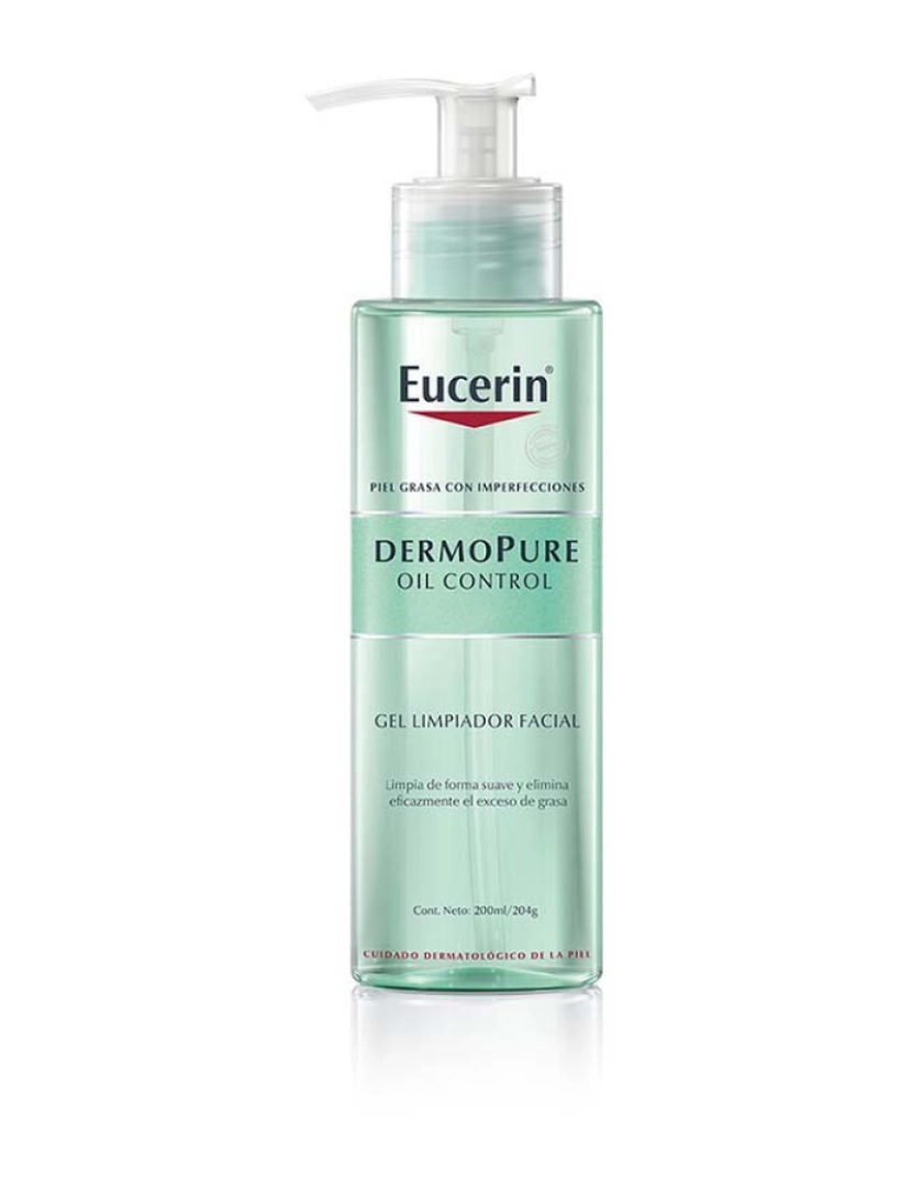 Eucerin - Gel De Controle De Óleo Limpeza Facial Dermopure 200 Ml