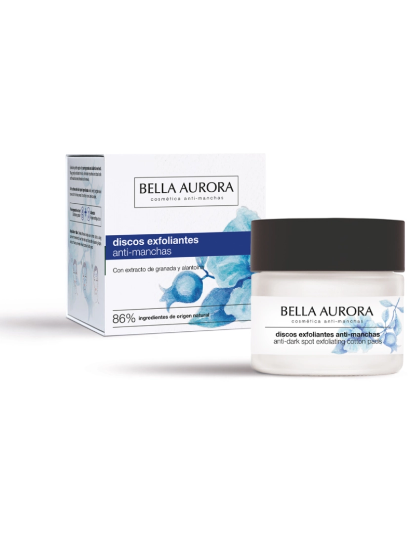 Bella Aurora - Discos Esfoliantes Anti-Manchas Limpeza Facial 30Uds 