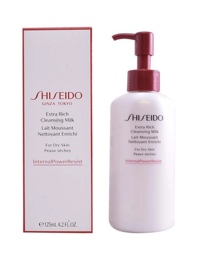 Shiseido - Leite de Limpeza Extra Rico Defend Skincare 125Ml