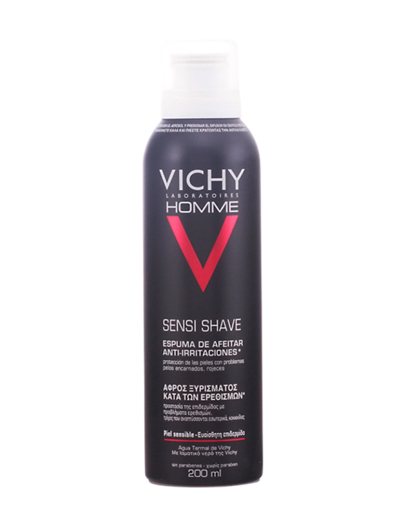 Vichy - Espuma de Barbear Anti-Irritação Vichy Homme 200Ml