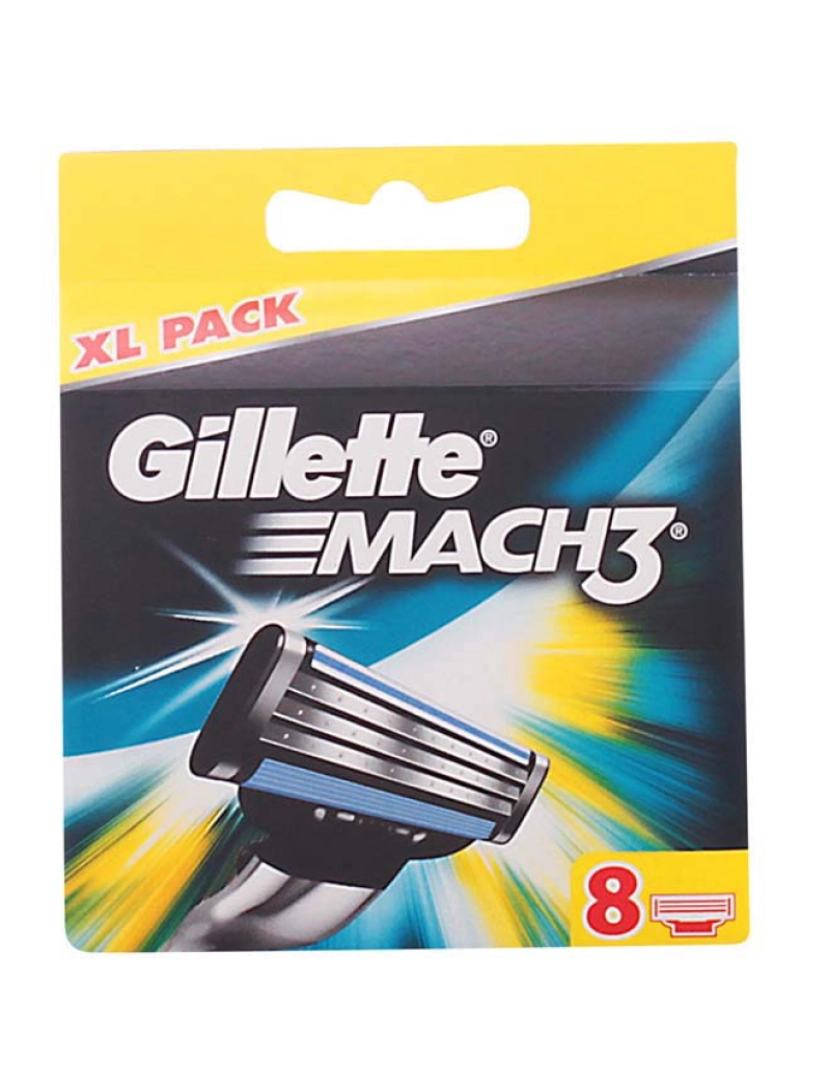 Gillette - Carregador 8 Recargas Mach 3 