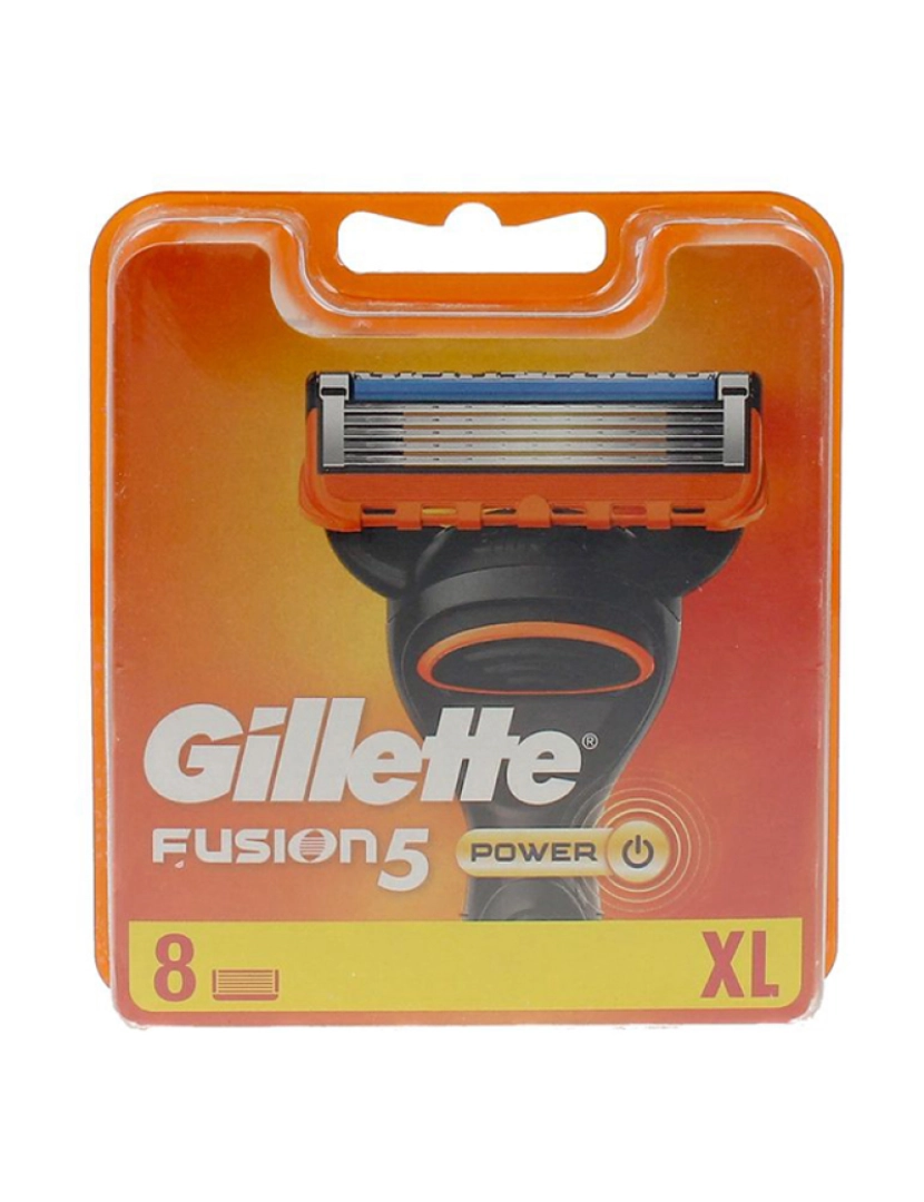 Gillette - Fusion Power Cargador 8 Recambios