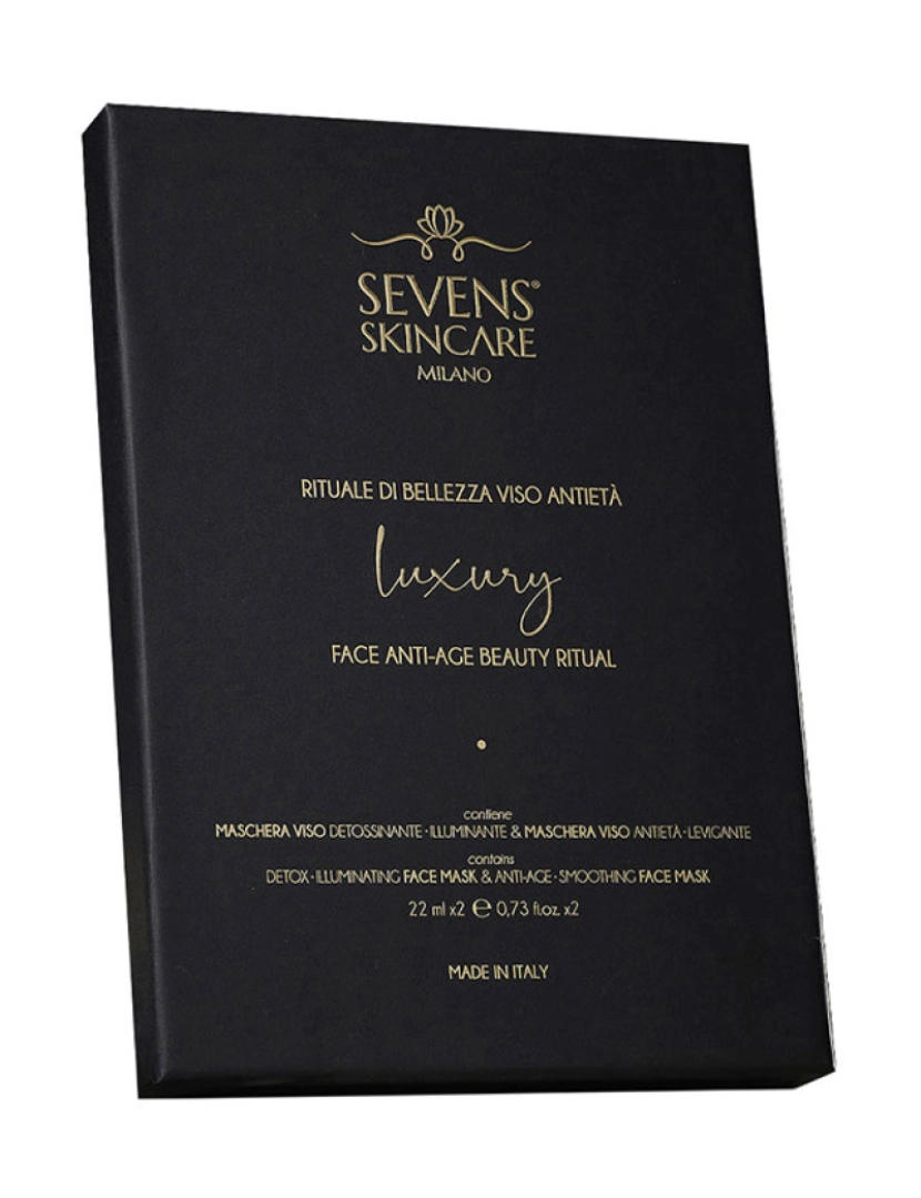 Sevens Skincare - Ritual De Beleza Facial Lujo Anti Idade 2 Peças 