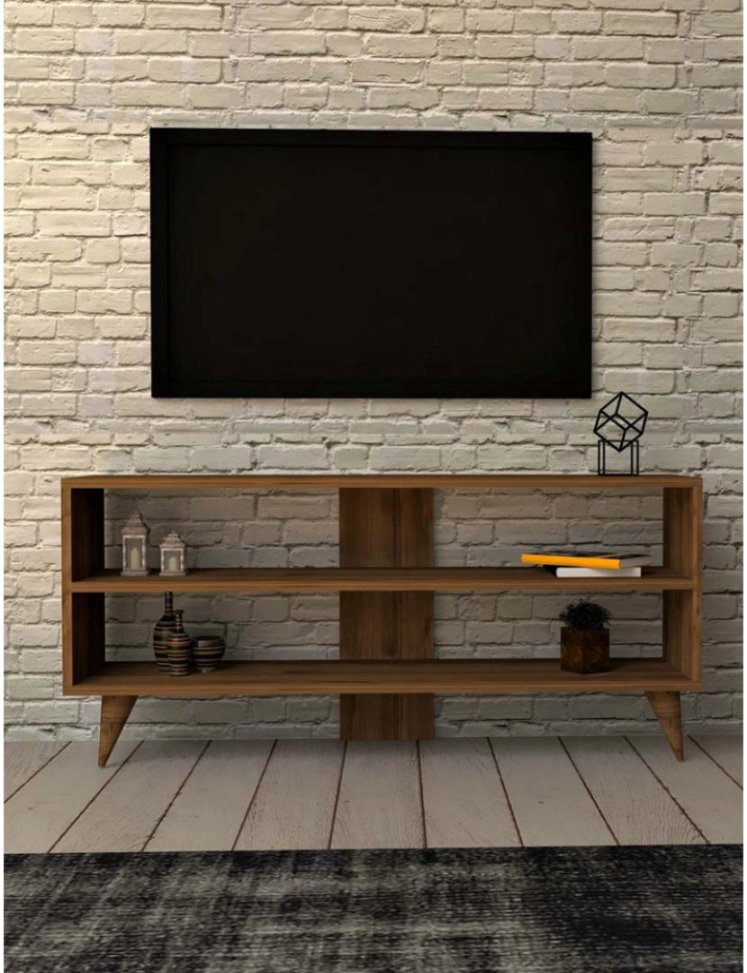 ASR - Móvel Tv One Walnut