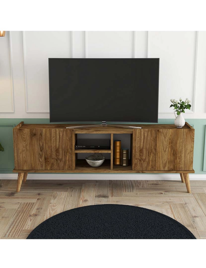 ASR - Móvel Tv Walnut