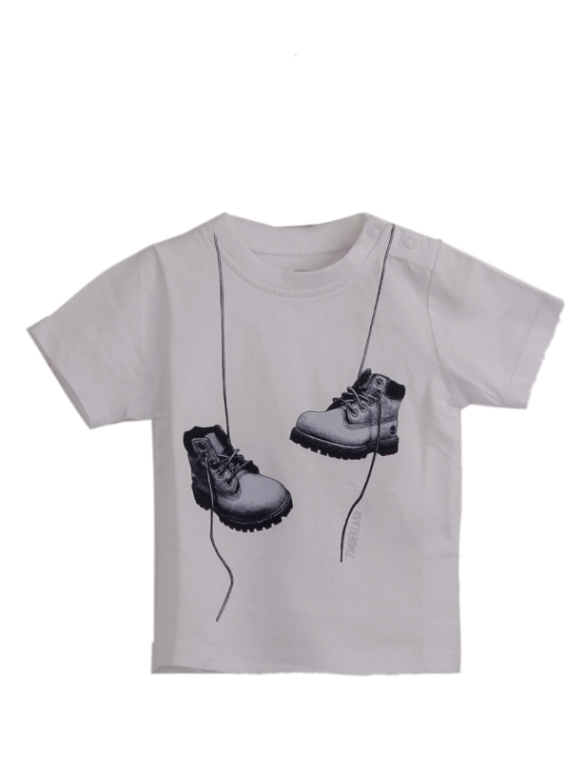 Timberland - T-Shirt Criança Branco 