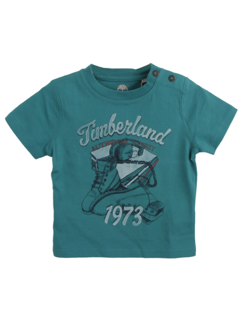 Timberland - T-Shirt Criança Verde 