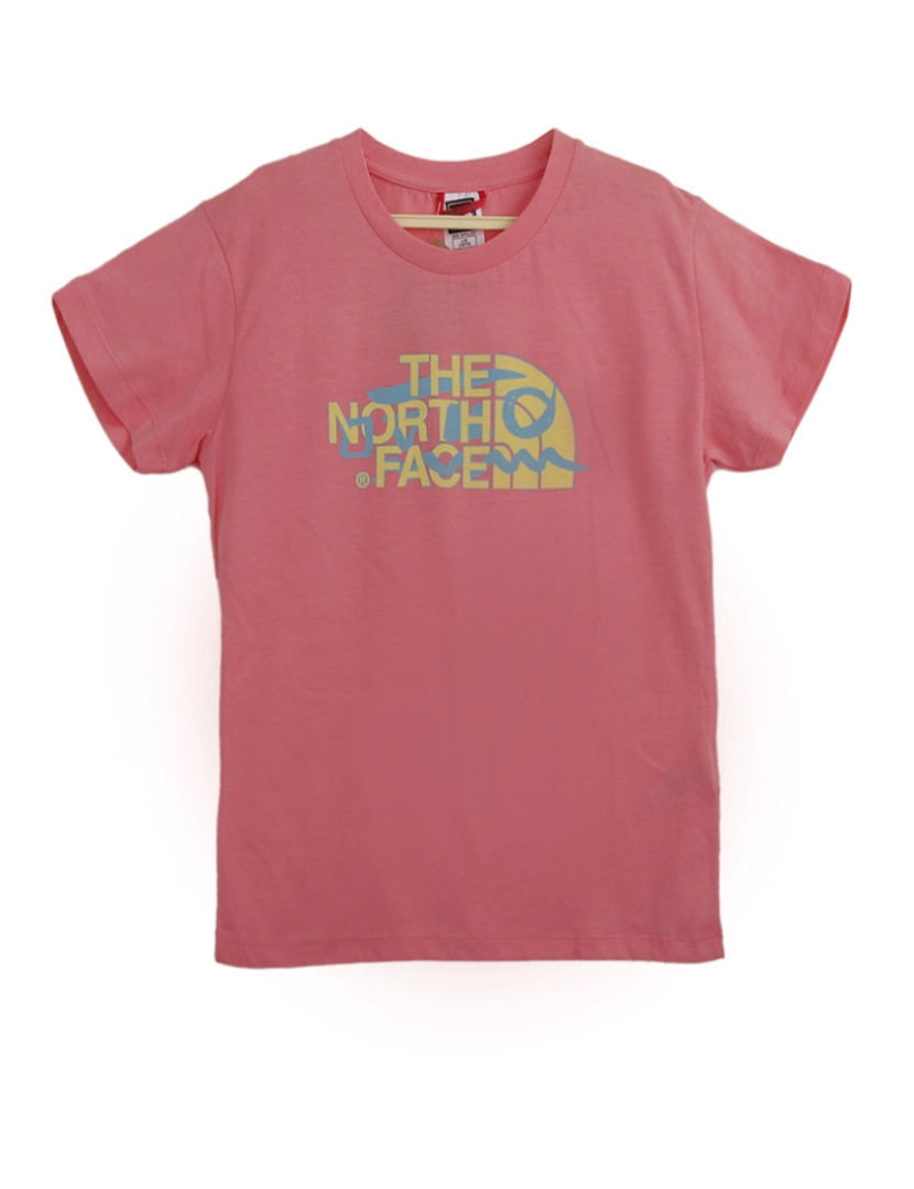 The North Face - T-Shirt Criança Rosa 