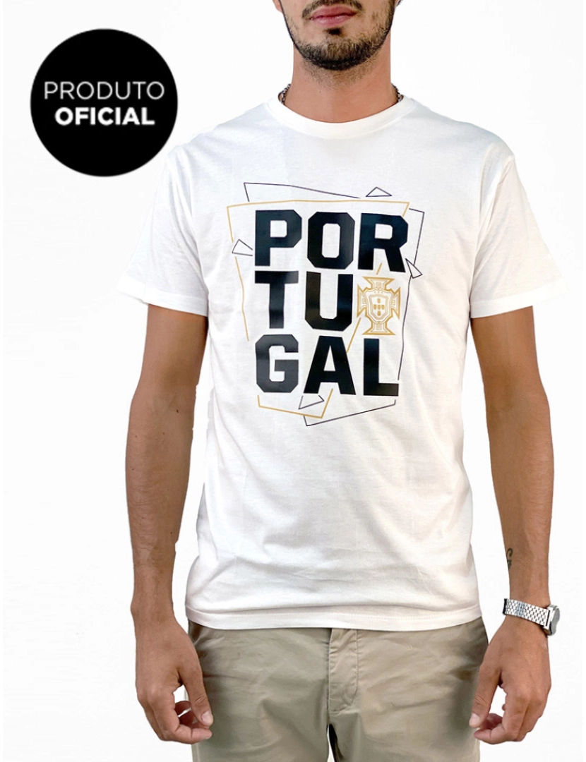 Portugal - T-shirt FPF PORT TU GAL c/ Logo