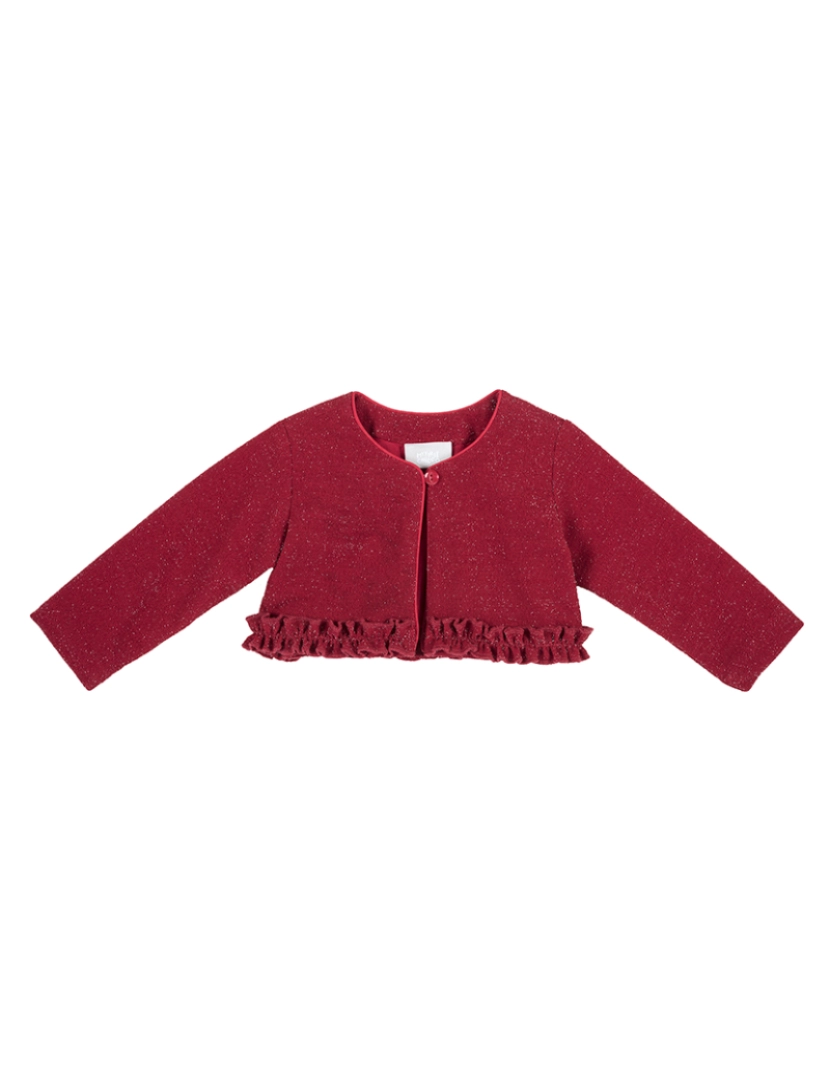 Chicco - Cardigan Menina Vermelho Médio