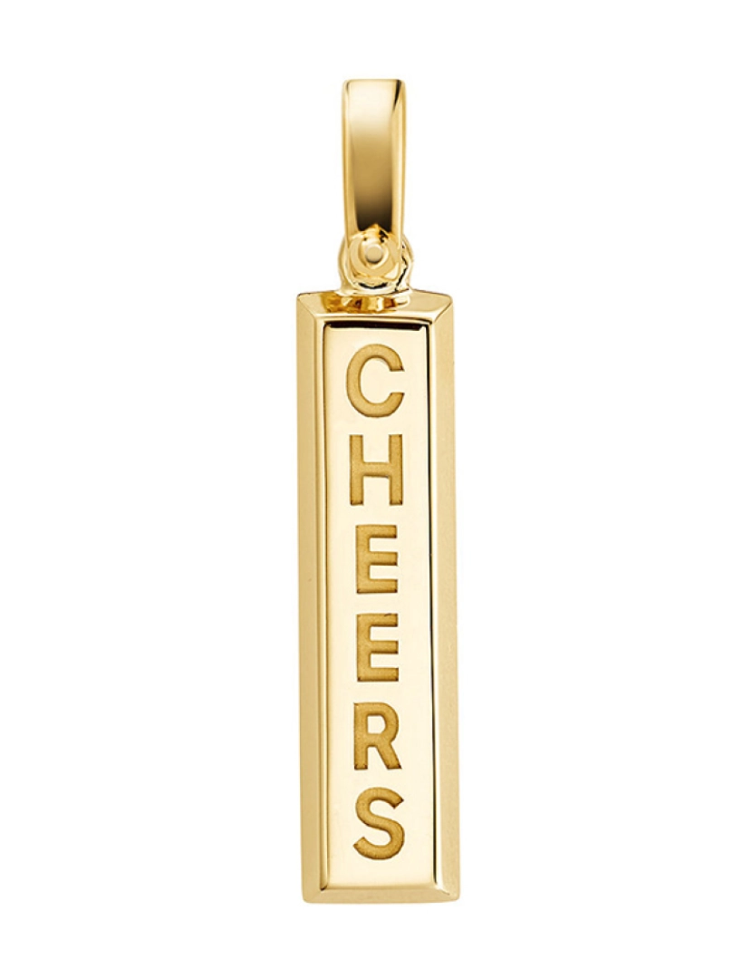 Michael Kors - Pendente Cheers Charm Dourado
