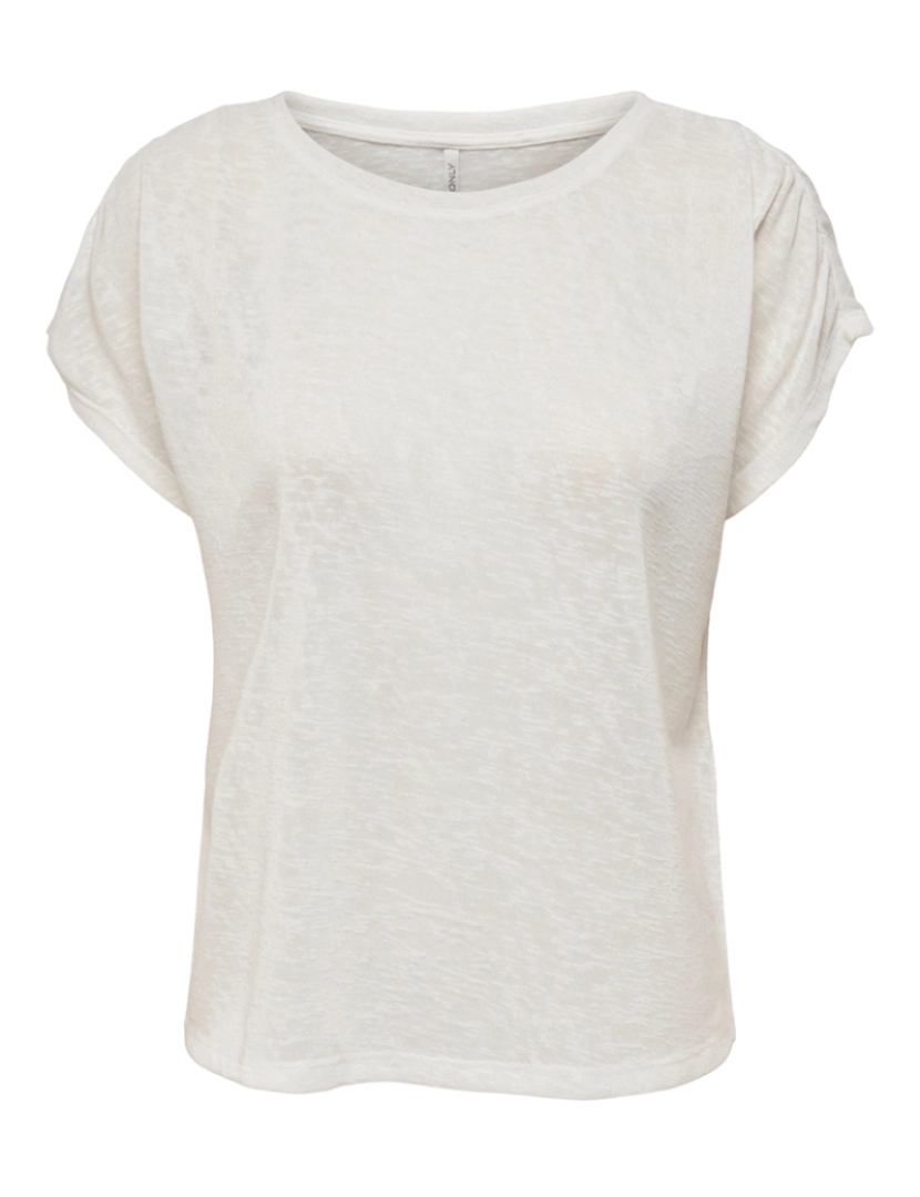Only - T-shirt Branco