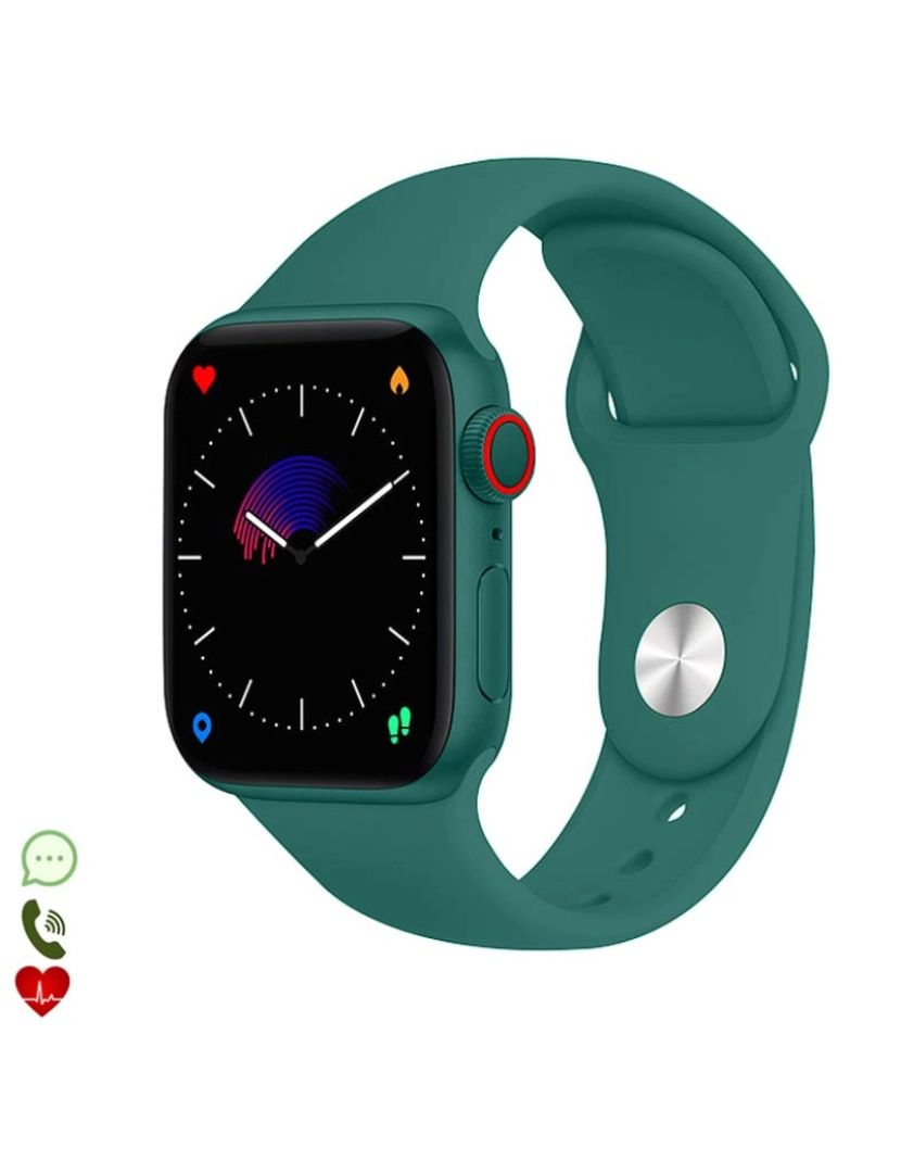 DAM - Smartwatch T900 Pro 7 Verde Escuro