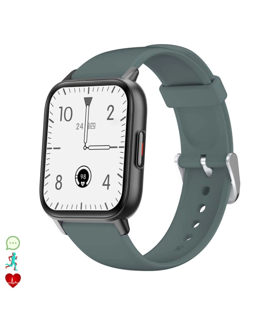 DAM - Smartwatch QS16 Verde Escuro