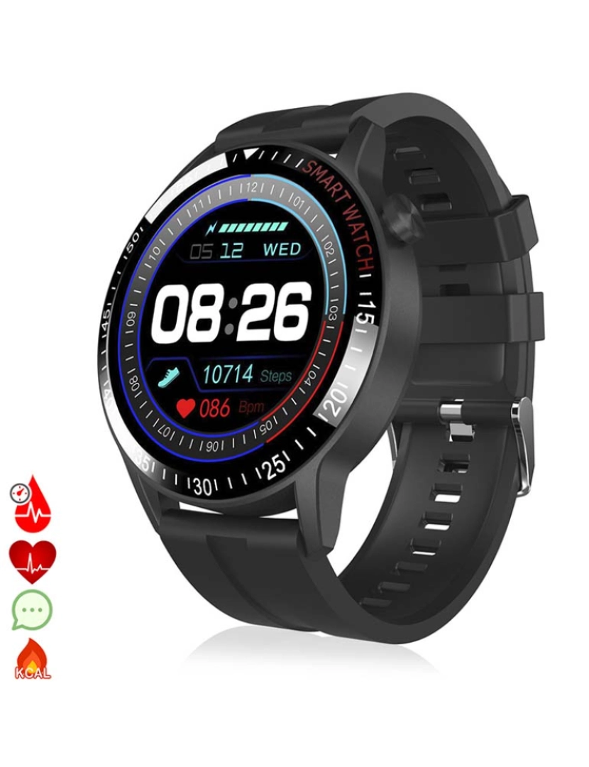 DAM - Smartwatch B30 Preto