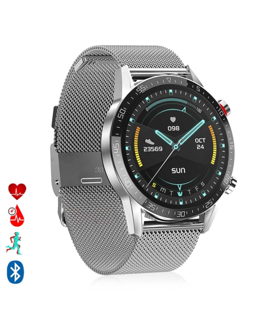 DAM - Smartwatch L13 Prata