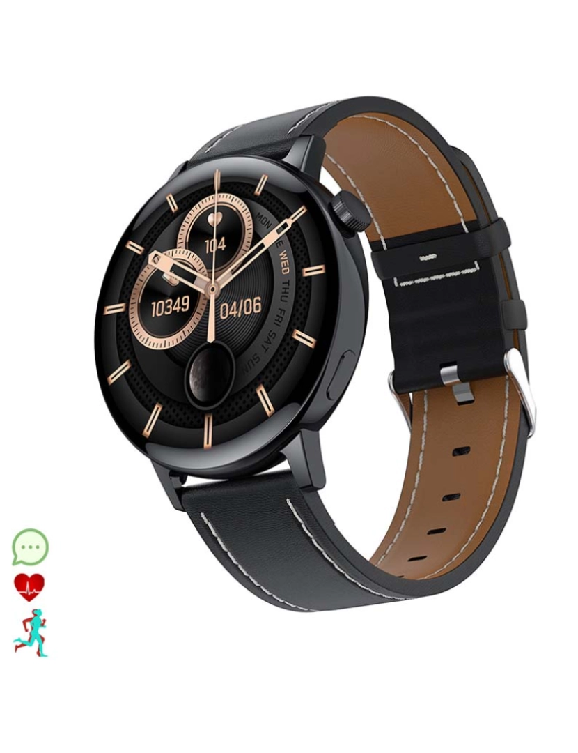 DAM - Smartwatch A03 Preto