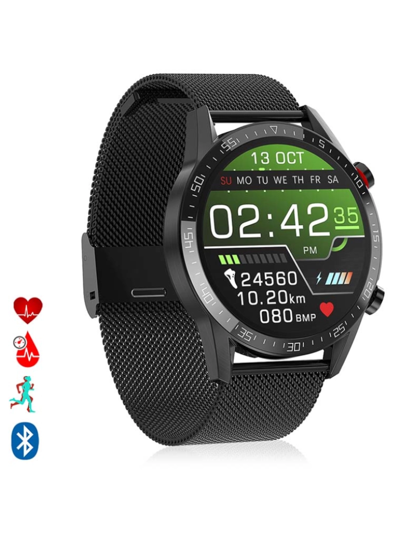 DAM - Smartwatch L13 Preto