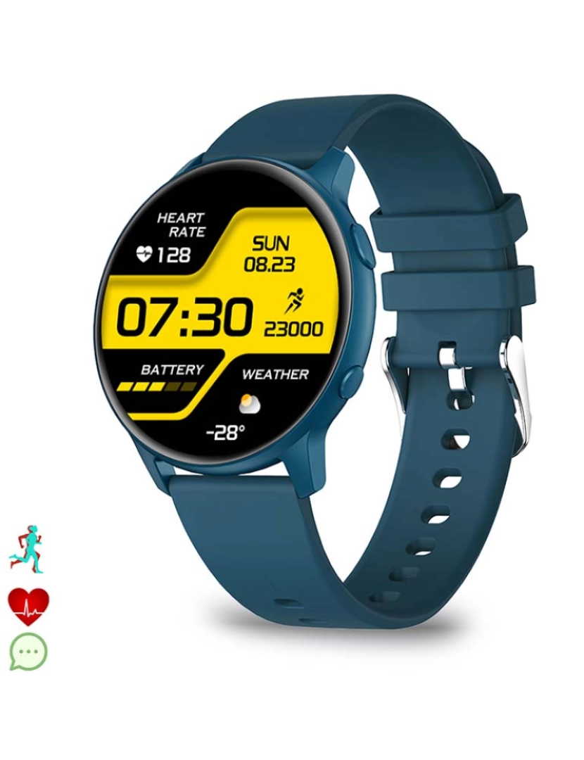 DAM - Smartwatch MX1 Azul Escuro