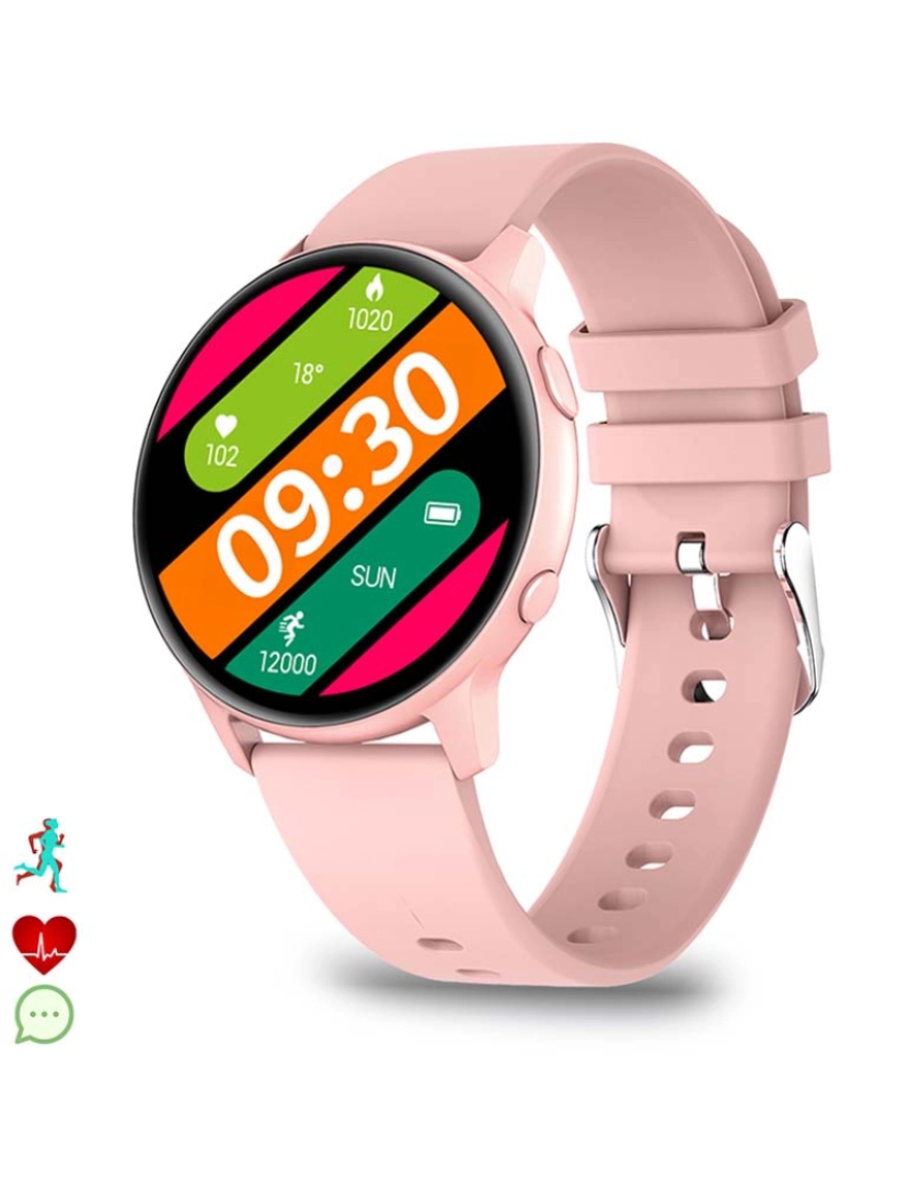 DAM - Smartwatch MX1 Rosa