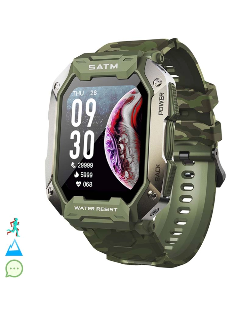 DAM - Smartwatch C20 Verde