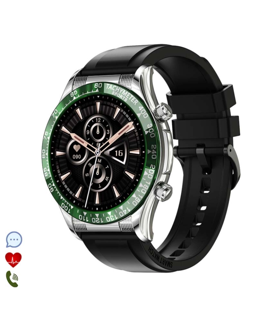 DAM - Smartwatch E18 Pro Verde
