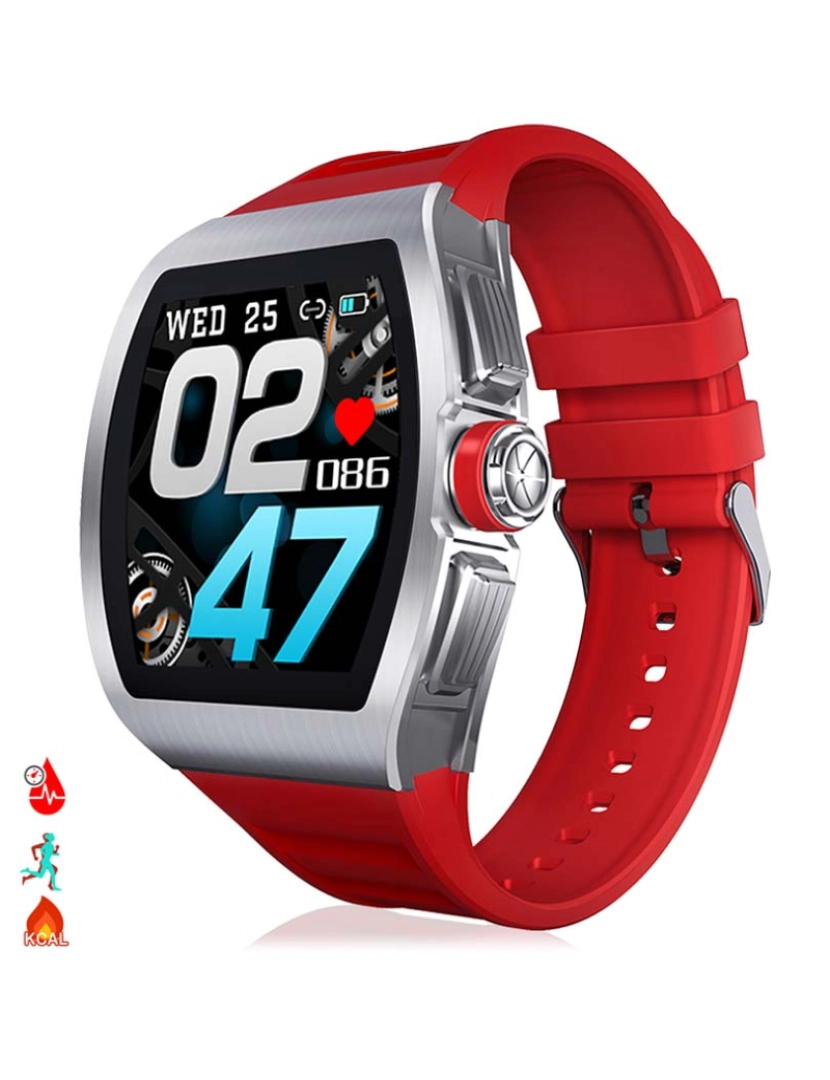 DAM - Smartwatch M11 Vermelho 