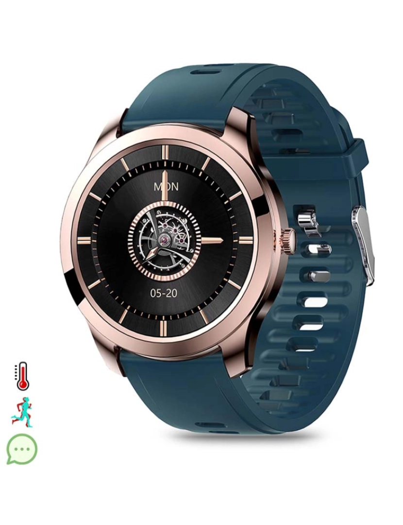 DAM - Smartwatch M28 Dourado